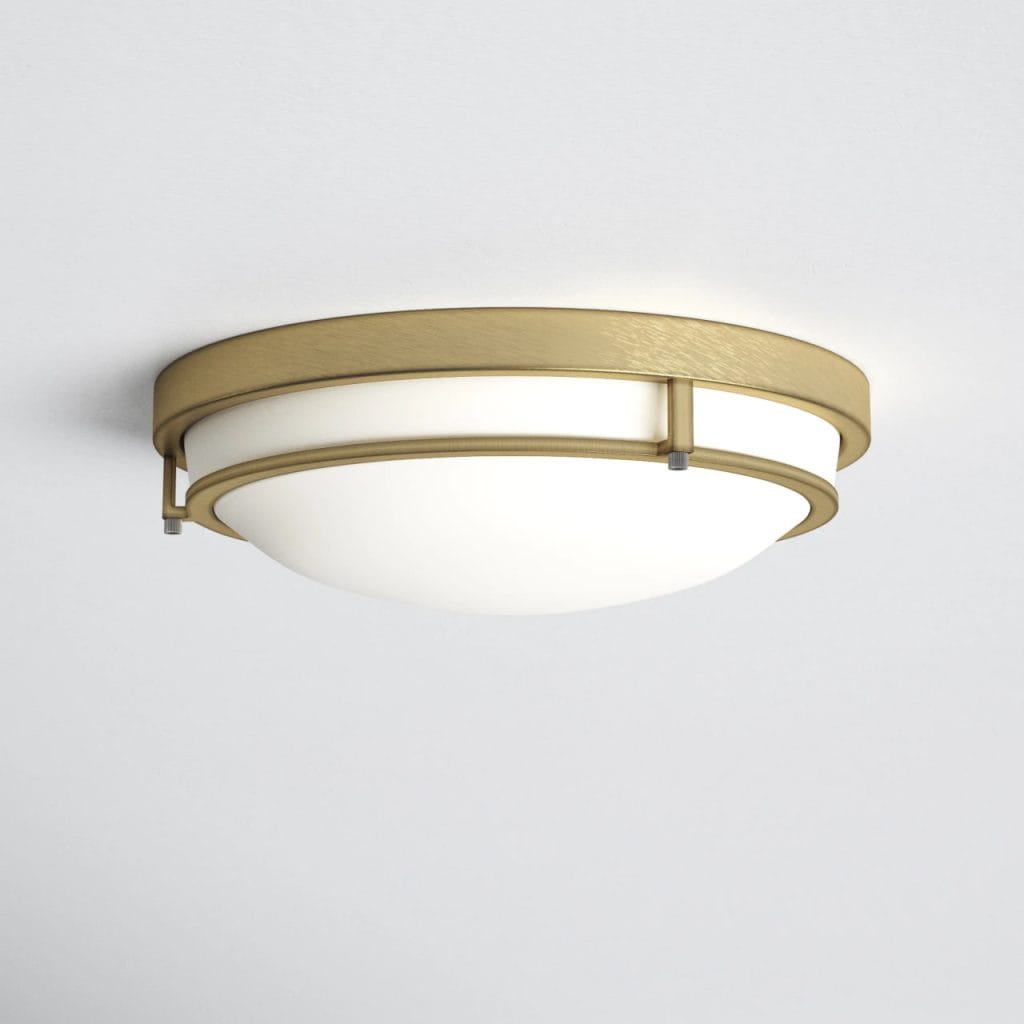 The flush-mount fixture